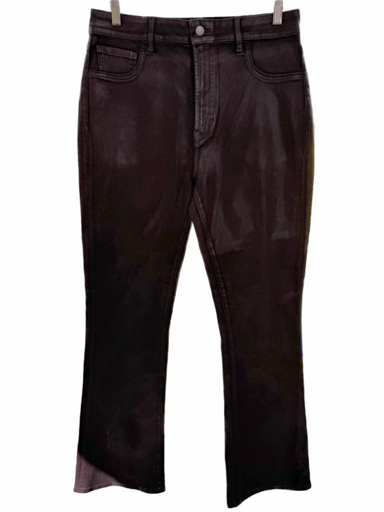 Articles Of Society Denim - Articles of Society Lennox Espresso Laquered Coated Jeans Size 12 High Rise